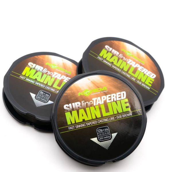 KORDA SUBLINE TAPERED MAINLINE SUB BROWN