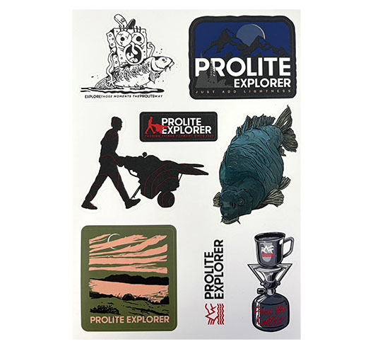 PROLITE EXPLORER | A5 STICKER BOMB SHEET 2