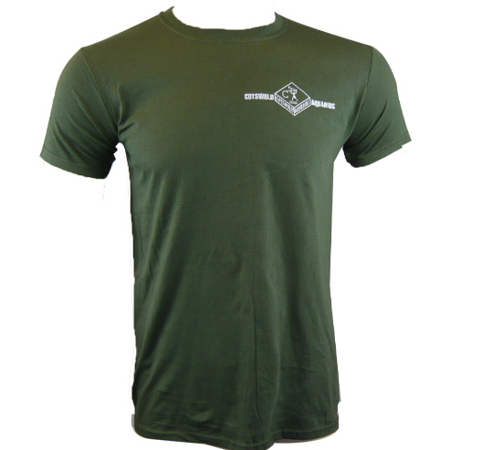 COTSWOLD AQUARIUS | OLIVE T-SHIRT