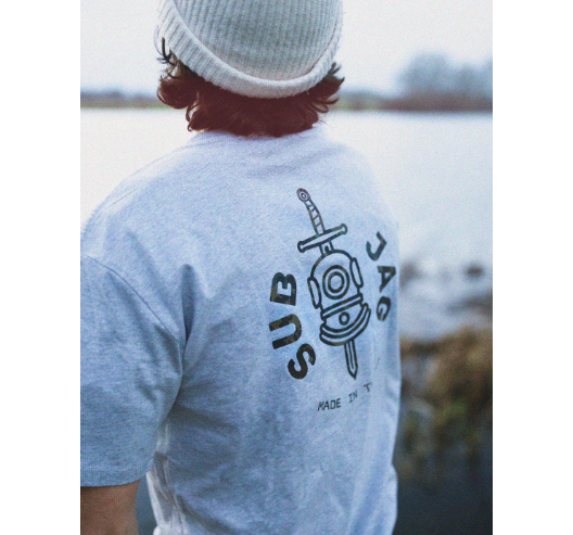SUB X JAG | CAMO EDITION COLLAB T-SHIRT | HEATHER GREY