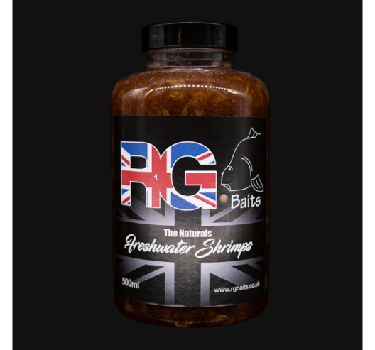 RG BAITS | NATURALS LIQUID EXTRACT - FRESHWATER SHRIMPS - 500ML