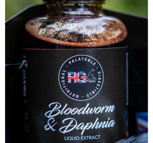 RG BAITS | NATURALS LIQUID EXTRACT - BLOODWORM & DAPHNIA - 500ML
