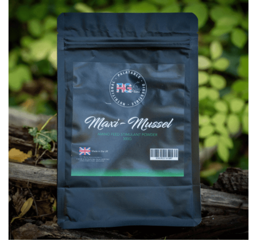 RG BAITS | AMINO FEED STIMULANT POWDER - MAXI-MUSSEL 300G