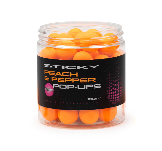 STICKY BAITS | PEACH & PEPPER HOOKBAITS