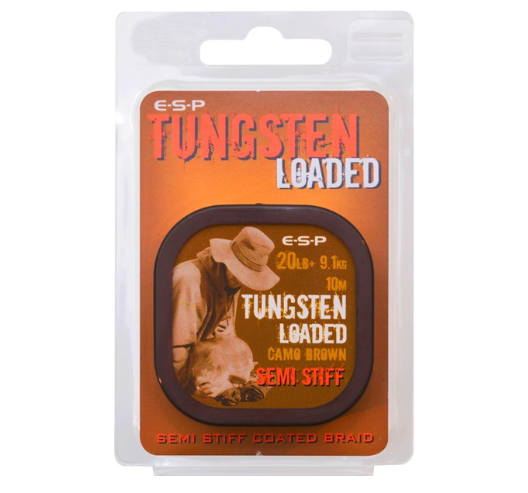 ESP | TUNGSTEN LOADED CAMO BROWN 20LB ( SEMI STIFF)