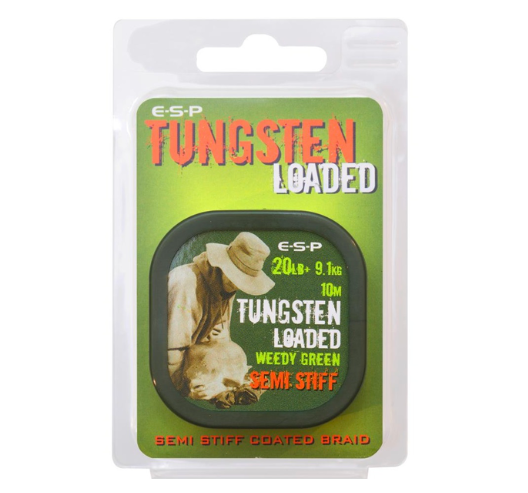 ESP | TUNGSTEN LOADED WEED GREEN 20LB ( SEMI-STIFF)