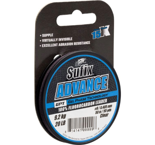 SUFIX | ADVANCE FLUOROCARBON LEADER (50M)